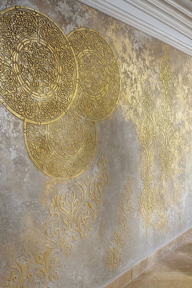 تکنیک‌های پتینه و تکسچر دیوار